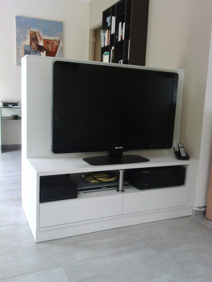 cloison meuble tv separation piece