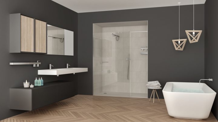 meuble salle de bain peu profond