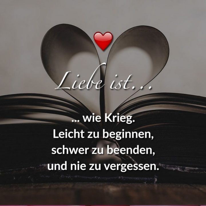 liebe ist schwer