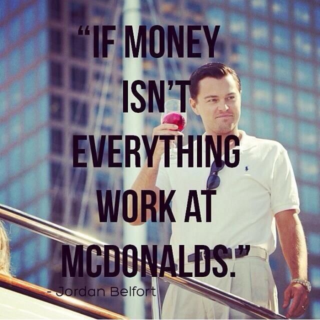 wolf of wall street zitate