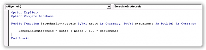 excel vba berechnung