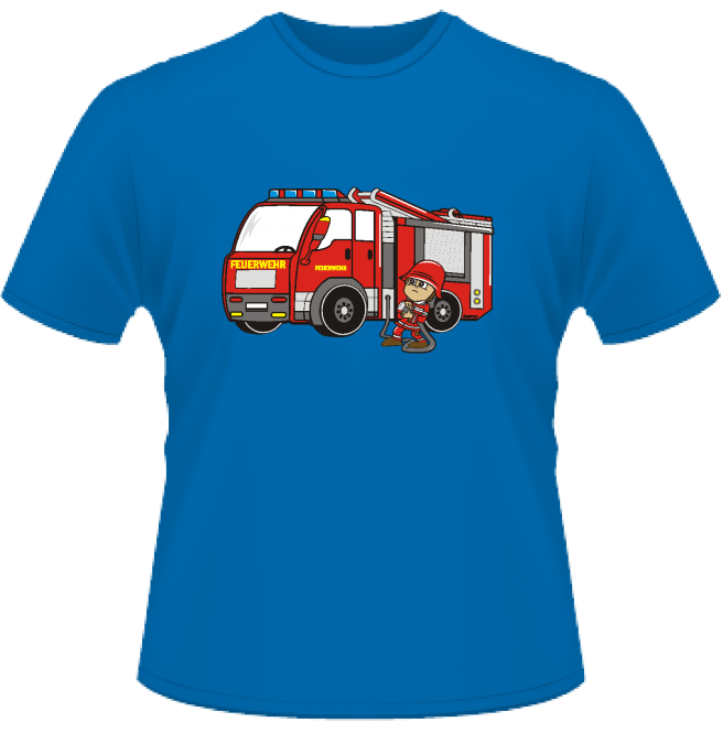 feuerwehr t shirt kinder