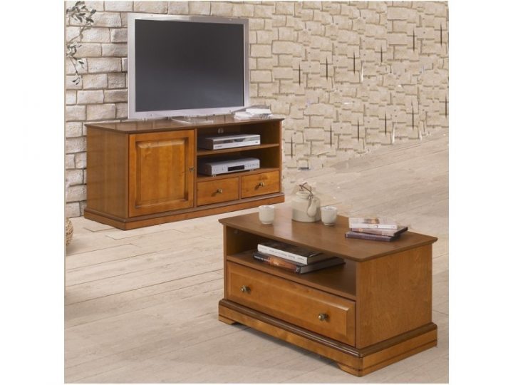 meuble tv et table basse assortie conforama