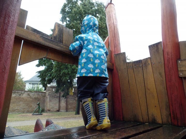 matschkleidung kinder gefüttert