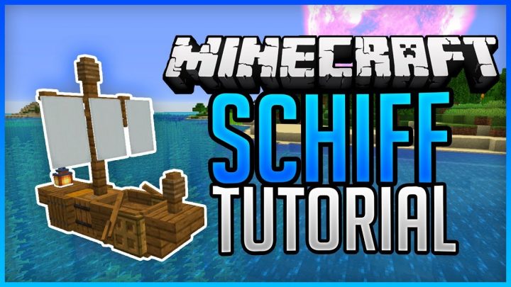 minecraft boot mit kiste