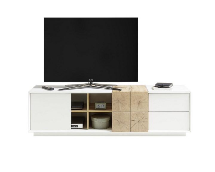 meuble tv chêne 180 cm