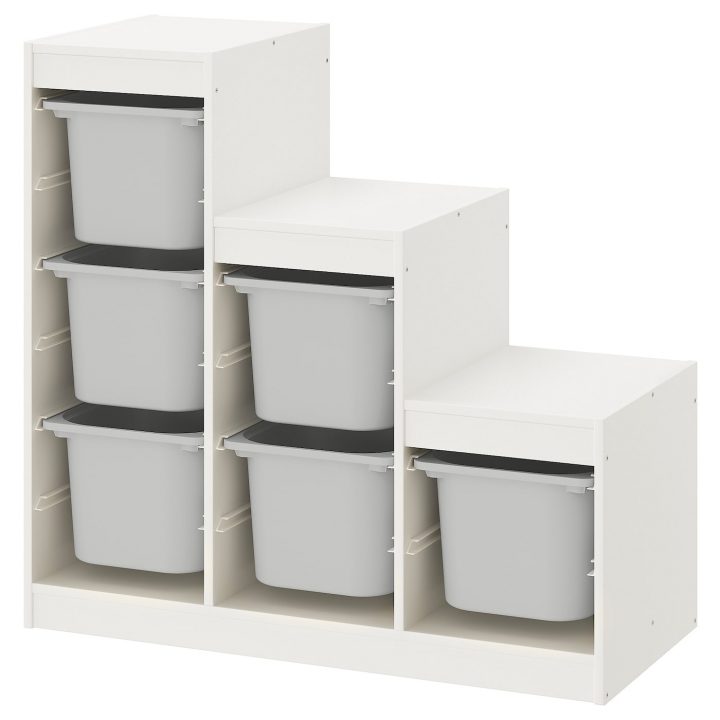 petit meuble de rangement blanc ikea