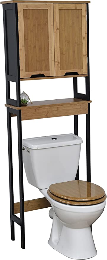 meuble étagère dessus wc