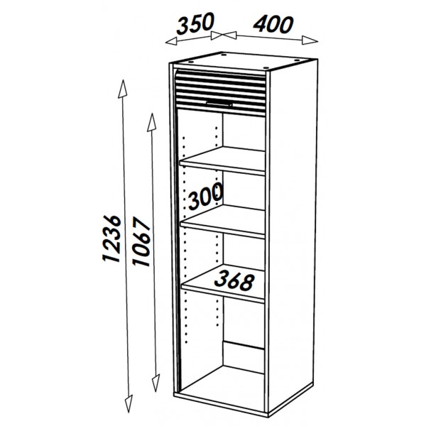 meuble chaussure 40 cm