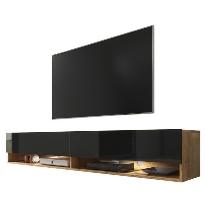 meuble tv chêne 180 cm