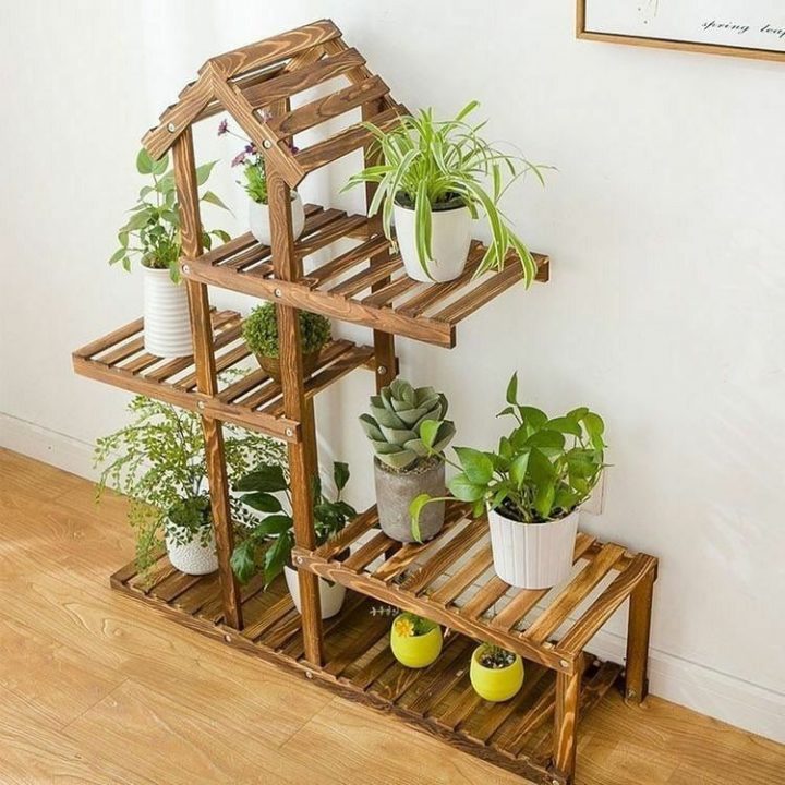 meuble pour plantes d’intérieur