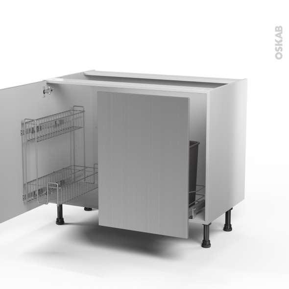 meuble sous evier cuisine 100 cm