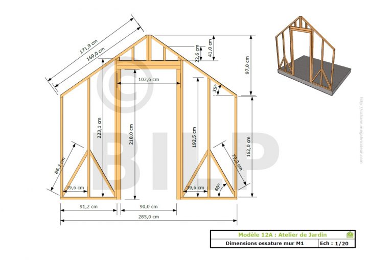 plan de cabanon gratuit