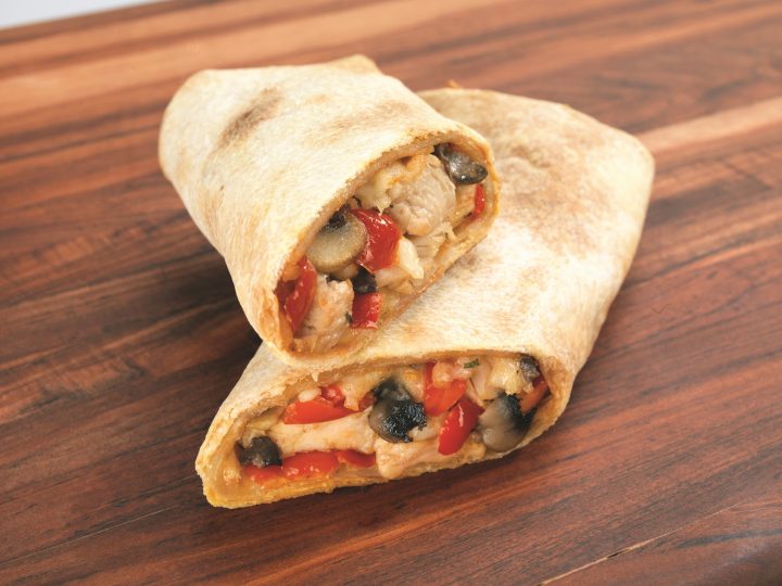 pizza wrap pfanne