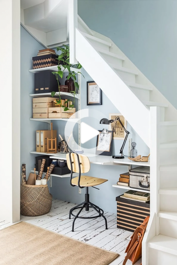 idee meuble sous escalier