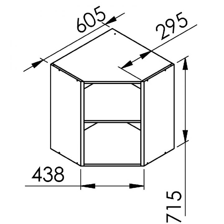 dimension meuble d’angle cuisine