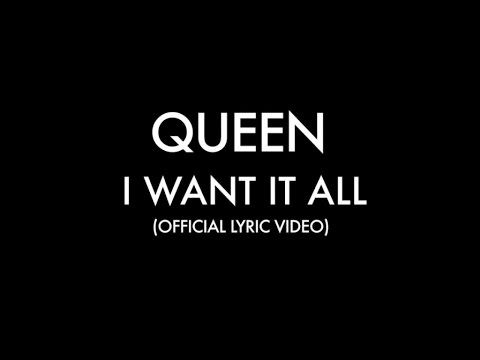 queen i want it all text