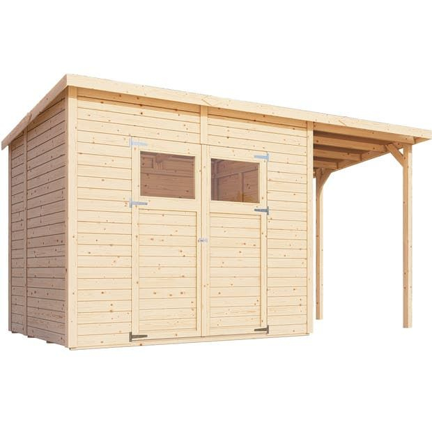 Abri De Jardin Bois Bertilo Abri Amrum B Plus serapportantà Abri De Jardin Bois Leroy Merlin