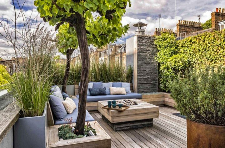 Aménagement Terrasse : 26 Idées, Conseils, Photos Et Astuces intérieur Aménagement De Toit Terrasse Nantes Orvault