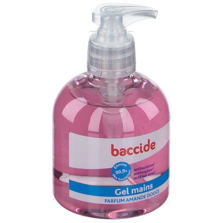 Baccide Gel Mains Parfum Amande Douce – Shop-Pharmacie.fr avec Baccide Gel Mains Peaux Sensibles