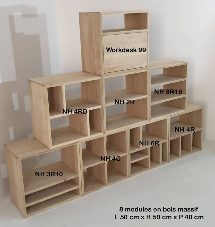 meuble en kit modulable