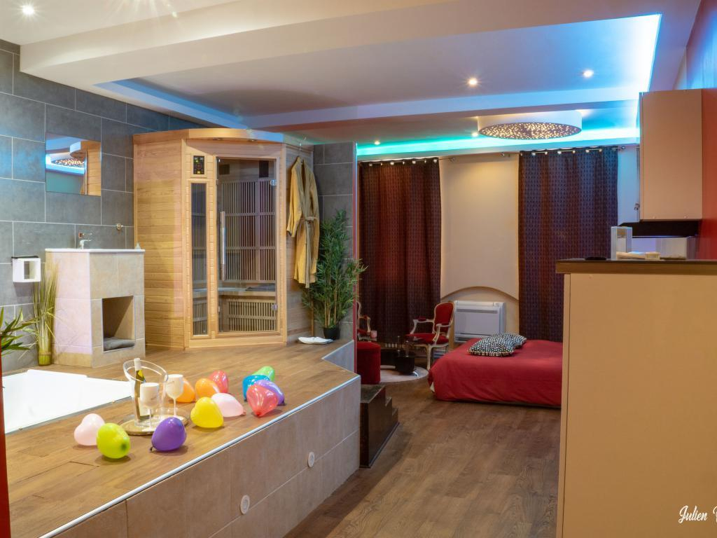 Chambre D'Hôtes De Luxe Avec Sauna Et Jacuzzi Privatif À Dijon dedans Spa Privatif Luxembourg