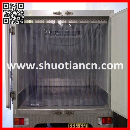 Chine Bande Flexible En Pvc Transparent Rideau De Porte à Rideau Plastique Transparent Industriel