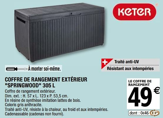 Coffre De Rangement Jardin Brico Depot | Venus Et Judes pour Poubelle De Jardin Brico Depot