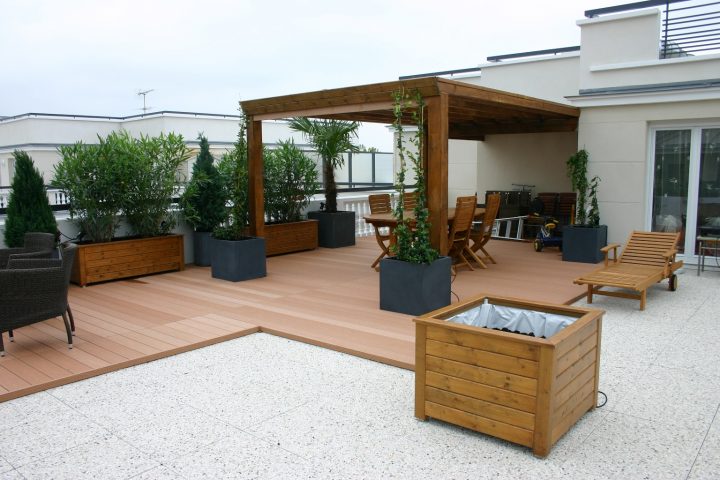 Comment Modérer Sa Terrasse À Moindre Coût? avec Aménagement De Toit Terrasse Nantes Orvault