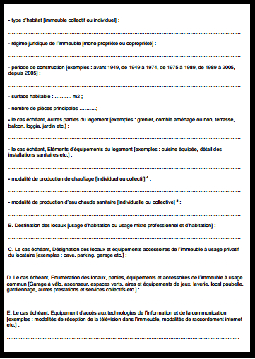 Contrat De Location Meublé – Bail Type Gratuit À Imprimer pour Kit Location Gratuit