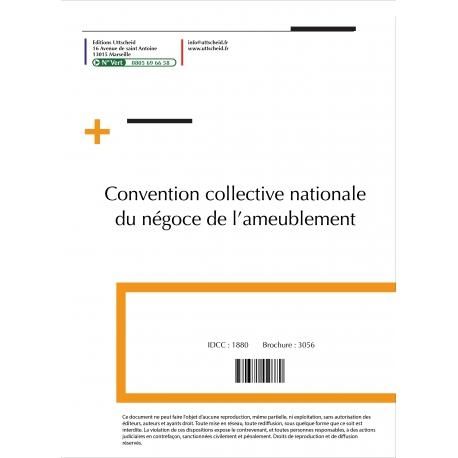 convention collective ameublement négoce