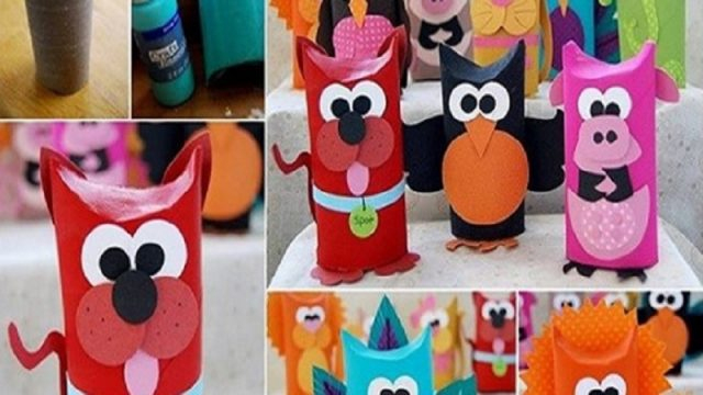 Découvrez 18 Bricolages Avec Des Rouleaux De Papier De destiné Bricolage Rouleau Papier Toilette Animaux