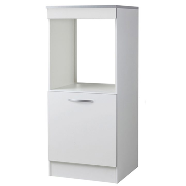 Demi Armoire Four Season Blanc Blanc Mat serapportantà Demi Colonne Four Encastrable