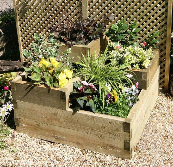 Diy : Carré Potager En Bois De Palette – Le Blog De Béa tout Carré Potager Castorama