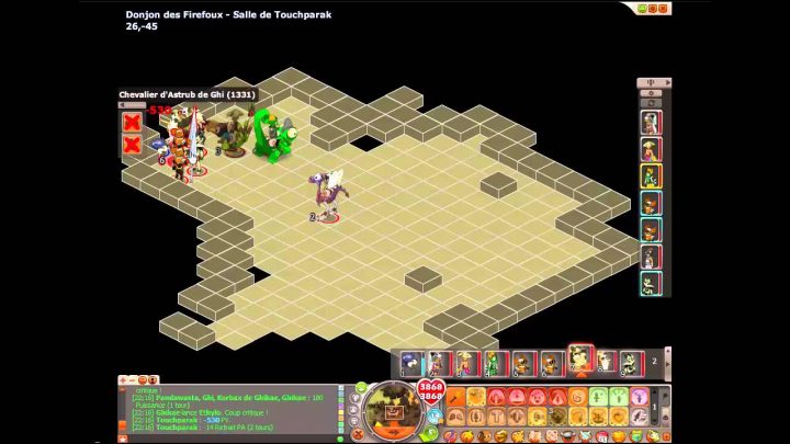 Dofus | Nazgull | Tutoriel Touchparak | Technique Du serapportantà Touchparak