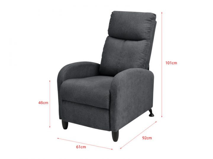 Fauteuil Relaxant Avec Dossier Inclinable Et Repose-Pieds concernant Housse De Fauteuil Relax Conforama