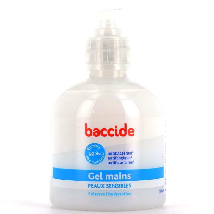 Gel Mains Hydroalcoolique – Baccide | Pharmacie Des Drakkars dedans Baccide Gel Mains Peaux Sensibles