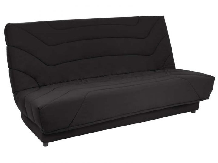 Housse Pour Clic Clac Prima 140 Cm Prima Coloris Noir concernant Housse De Clic Clac Conforama