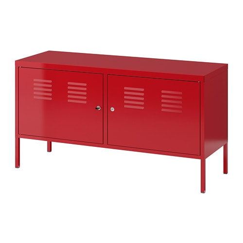 Ikea Ps Armoire Métallique – Rouge – Ikea tout Armoire Métallique Ikea