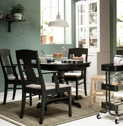 Ingatorp Table Extensible – Ikea destiné Table Ronde Extensible Ikea