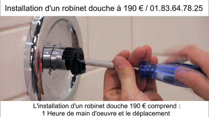 Installation Robinet Douche | Plombierpascherparis avec Changer La Soupape De Douche Thermostatique