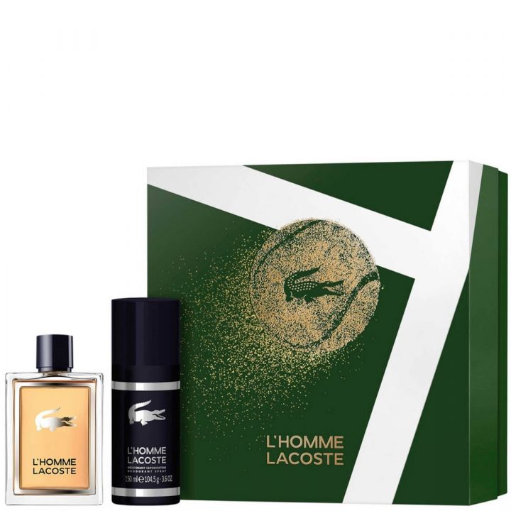 L'Homme Lacoste – Coffret Eau De Toilette – Incenza pour Lacoste Original 200Ml