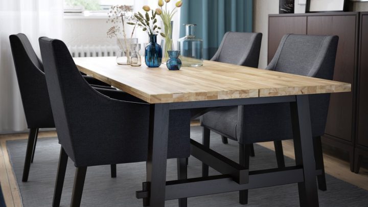 Nederland | Eetkamerstoelen Ikea, Houten Tafel, Moderne encequiconcerne Chaises Salle À Manger Ikea