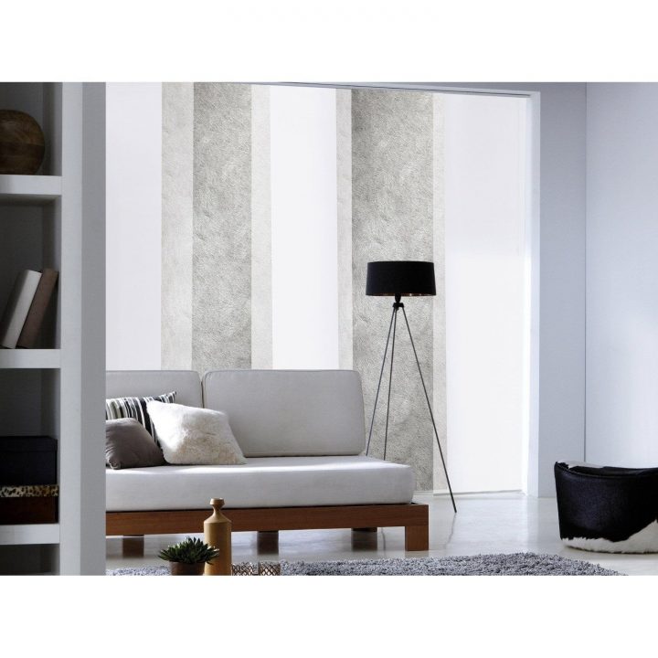 Panneau Japonais Frost, Blanc, H.250 X L.50 Cm En 2020 intérieur Panneau Japonais Leroy Merlin