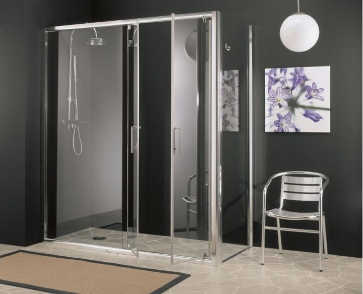 Paroi De Douche D'Angle Ego Maxi Girevole 2 Al 120X90 serapportantà Paroi De Douche 120X90 Brico Dépôt