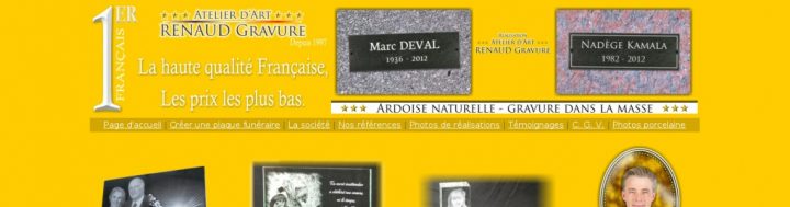 Plaquesfuneraires, Adresse Et Avis Sur Le Bottin à Plaque Mortuaire Gifi