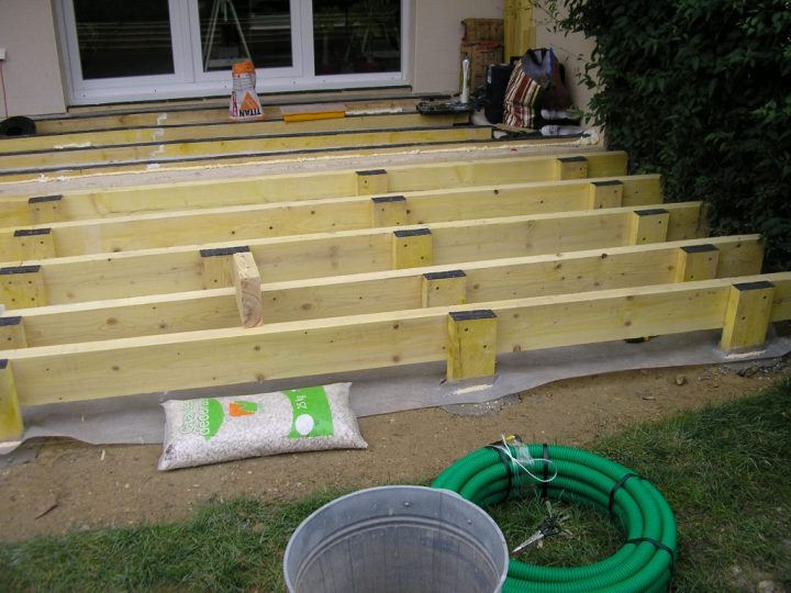 Plot Beton Terrasse Bois Leroy Merlin – Veranda-Styledevie.fr pour Plot Pour Terrasse Bricoman