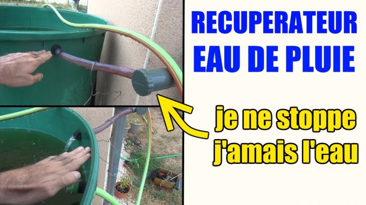 Récupérateur D'Eau Arrêter Automatique L'Eau De Pluie destiné Recuperateur Eau De Pluie Brico Dépôt