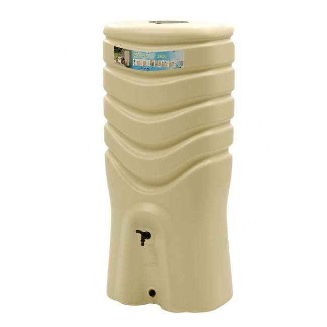 Récupérateur D'Eau Beige + Kit Collecteur – 350 Litres à Recuperateur Eau De Pluie Brico Dépôt