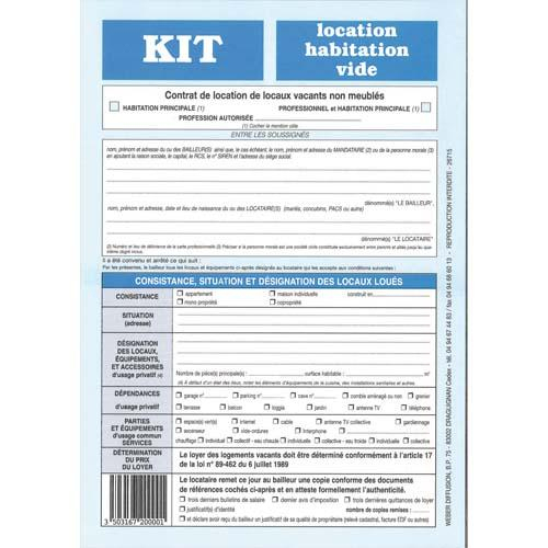 Registres – 1323 Modèles À Comparer Sur Hellopro.fr destiné Kit Location Habitation Vide Pdf Gratuit